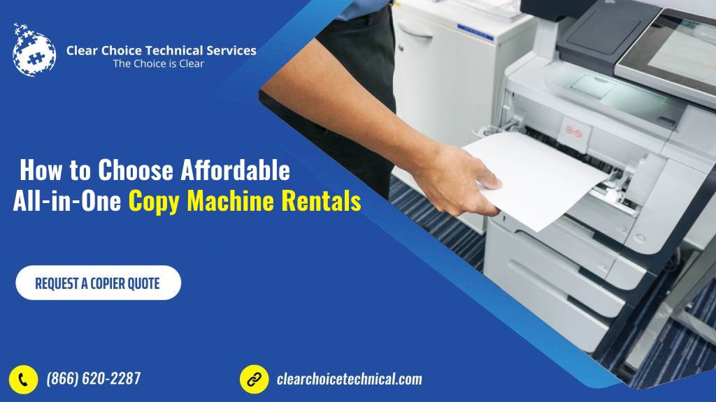 Read more about the article How to Choose Affordable All-in-One Copy Machine Rentals