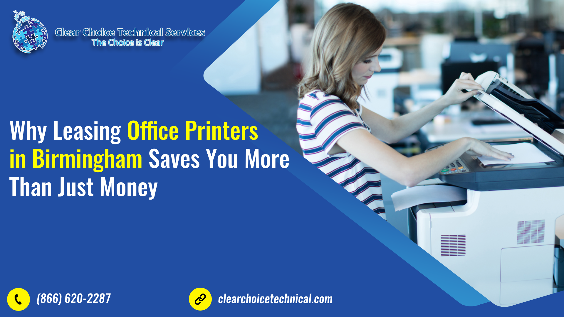 Read more about the article Why Leasing Office Printers in Birmingham Saves You More Than Just Money